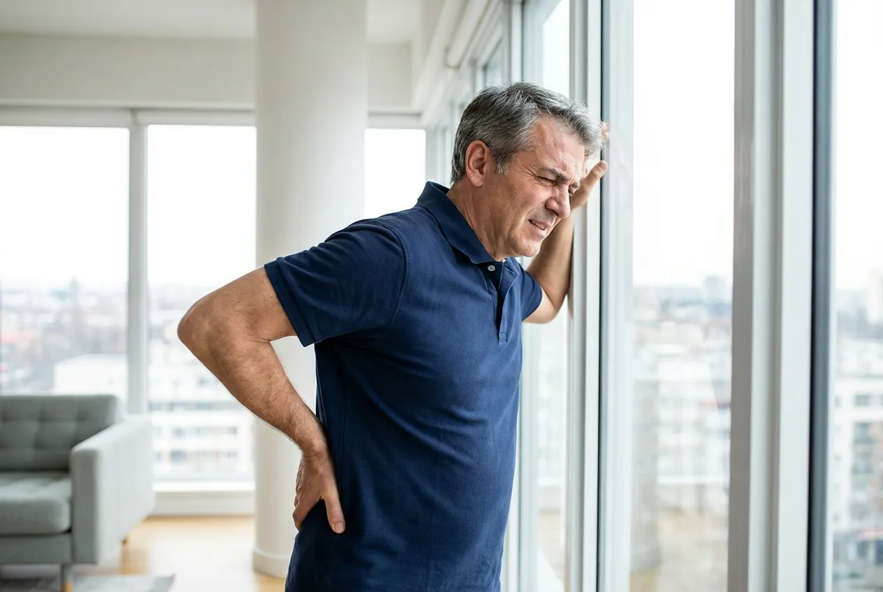 Person dealing with chronic pain